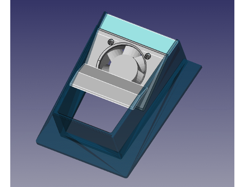 Fan Duct CAD Model
